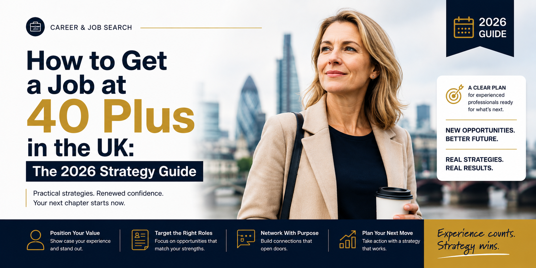 How to Get a Job at 40 Plus in the UK: The 2026 Strategy Guide